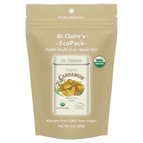 Organic Cardamom Herbal Pastilles