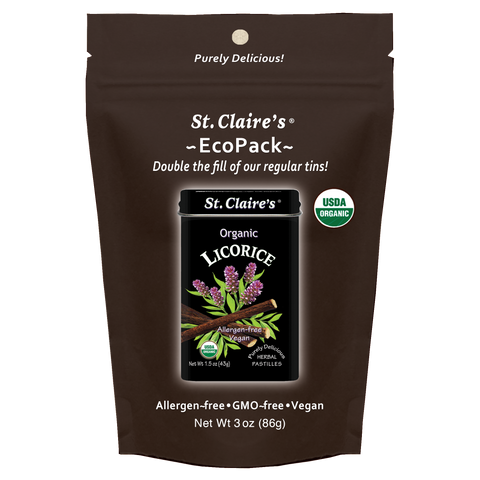 Organic Licorice Herbal Pastilles