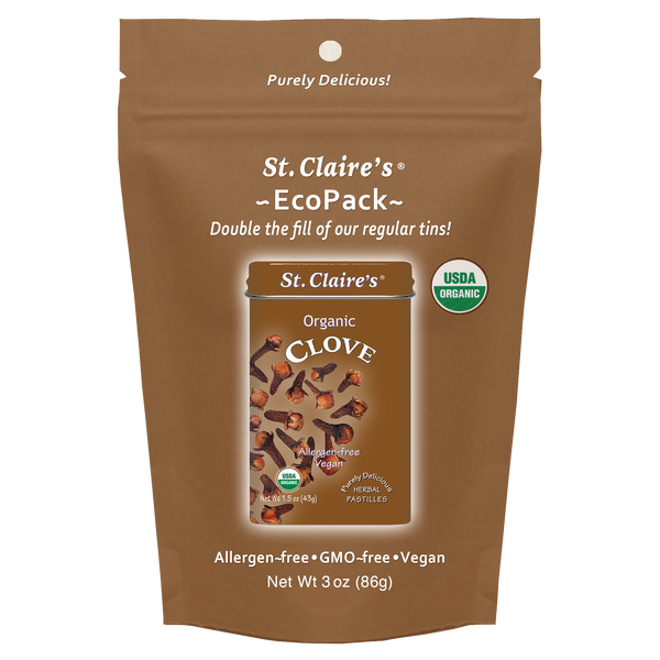 Organic Clove Herbal Pastilles – St. Claire's Organics