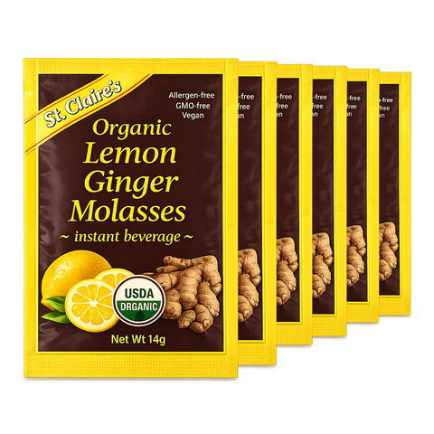 St. Claire’s Organic Lemon Ginger Molasses™  instant beverage