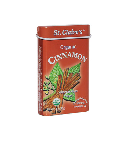 Organic Cinnamon Herbal Pastilles