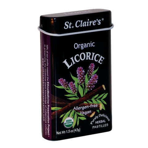 Organic Licorice Herbal Pastilles