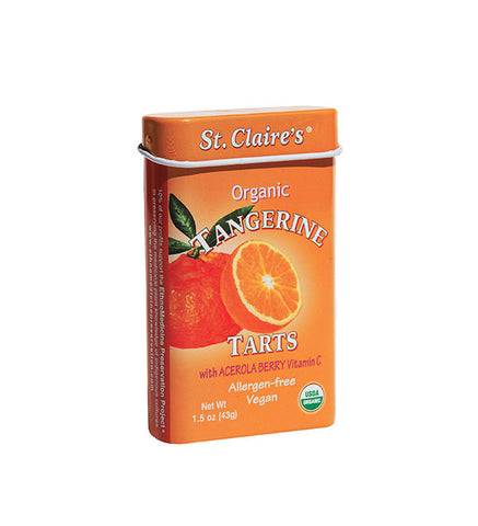 Organic Tangerine Tarts with Acerola Berry Vitamin C