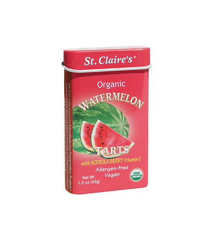 Organic Watermelon Tarts with Acerola Berry Vitamin C